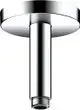 AXOR-HG-AXOR-ShowerSolutions-Deckenanschluss-100-mm-Edelstahl-Optic-26432800 gallery number 1